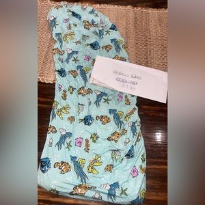 OG NEMO little sleepies crib sheet